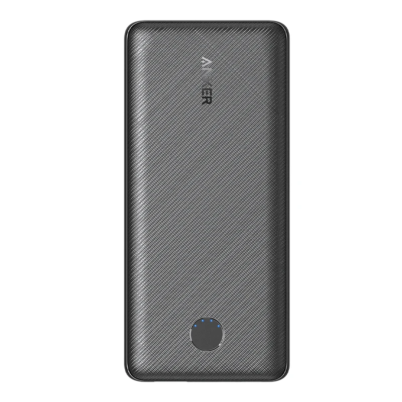 Anker 737 Power Bank display and battery detail for travel planning